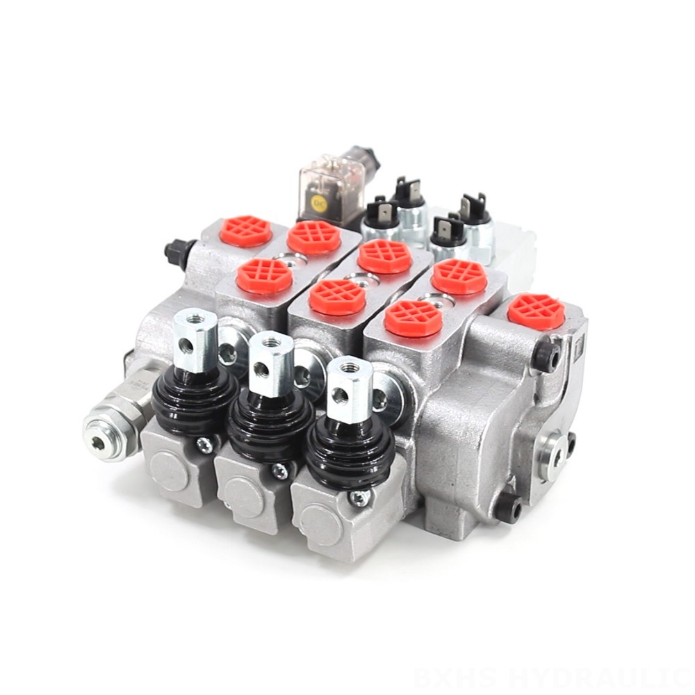 Buy SD6 Manual 3 Spool Sectional Directional Valves: Wholesale Prices image